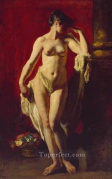 William Etty Painting - Standing Female Nude William Etty